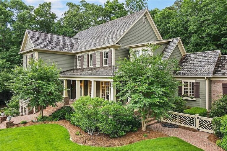 Southern Charm Meets Luxury Living Stunning 2.5M Milton, GA Home with