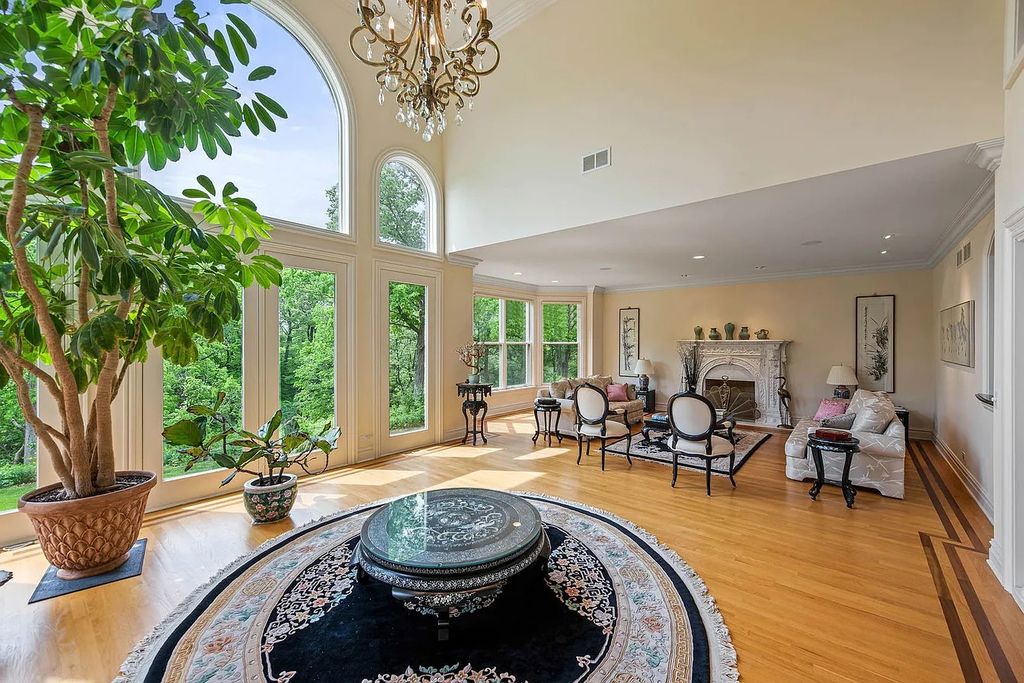 Step into a World of Natural Wonder and Tranquility with This Spectacular $2.649M Home in Highland Park, IL