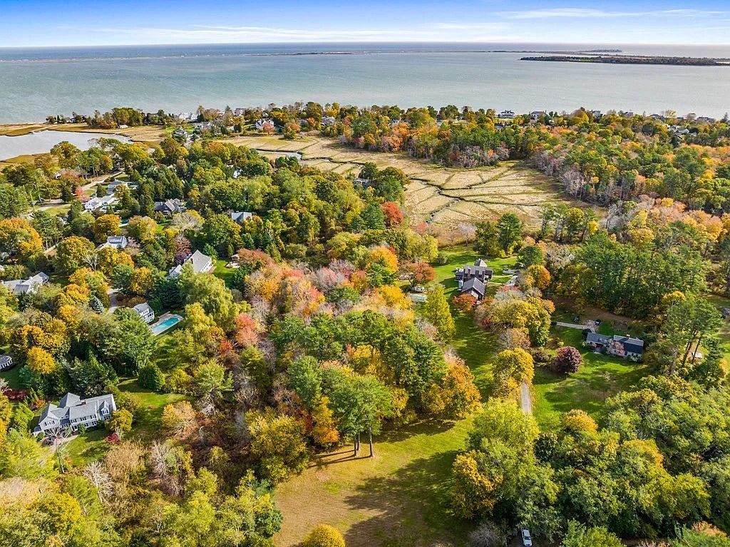 Stunning Shingle Style Property in Standish Shores, Duxbury with Beach Access Listed for $3,999,900