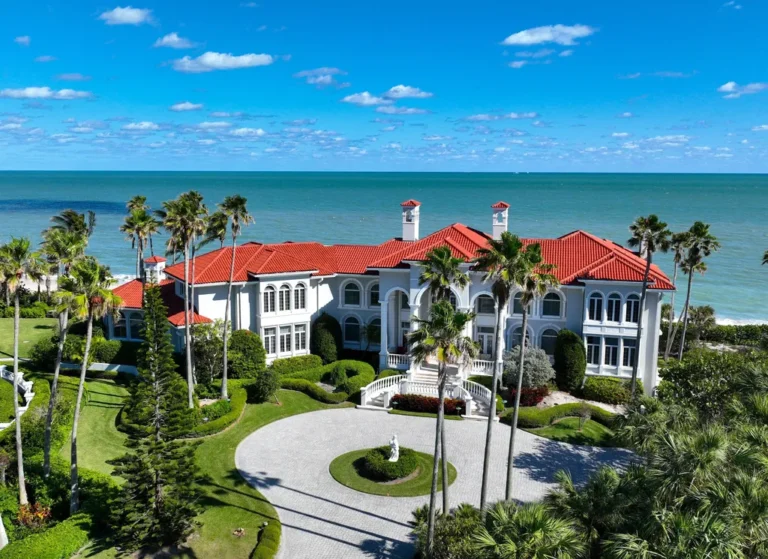 Exquisite Oceanfront Estate with Unmatched Palm Beach Elegance asks $23,000,000 in Vero Beach, Florida