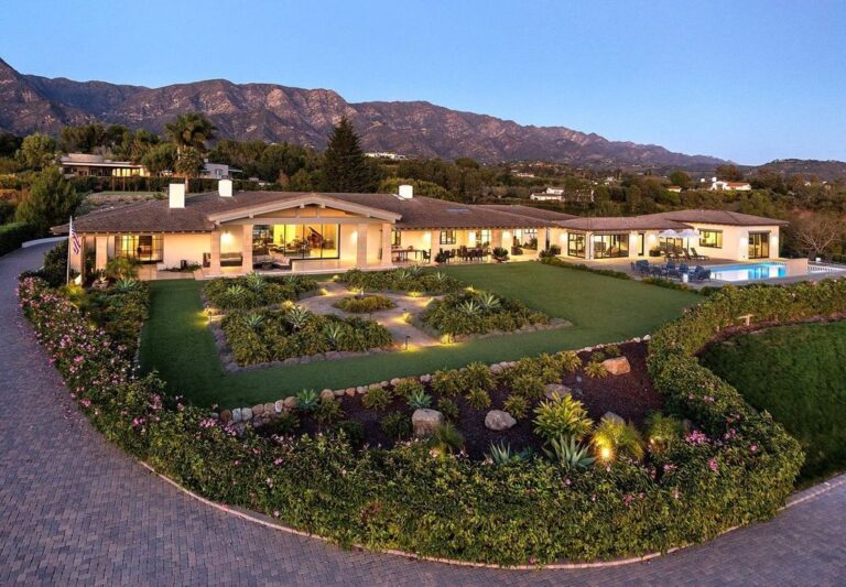 California Dream: Stunning Estate with Epic Views Listed at $15,450,000 in Montecito