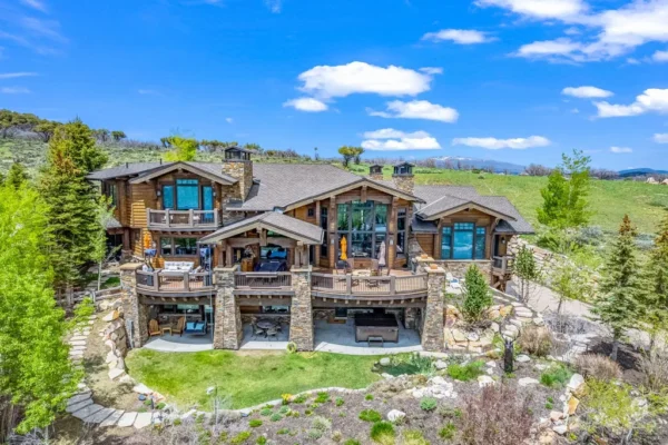 Luxurious Mountain Retreat with Panoramic Views in Park City offered at $7,250,000