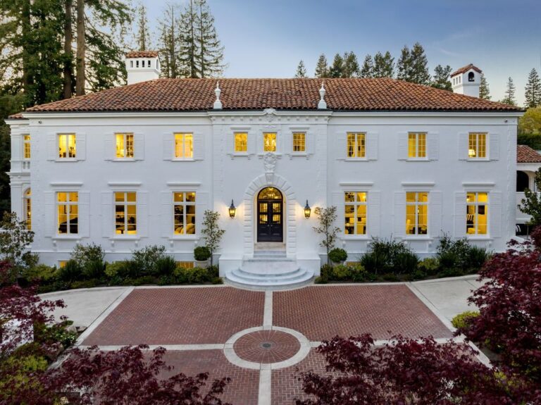 Meticulously Restored Estate with Modern Luxury Amenities and Expansive Grounds Asks $16,250,000 in Piedmont, California