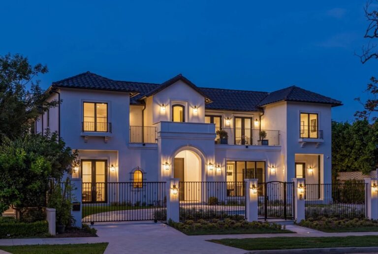 Brand New Mediterranean Villa on Beverly Hills’ Most Prestigious Street hits The Market for $23,500,000