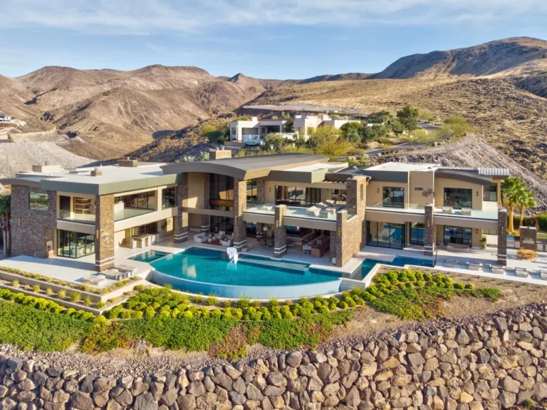 Exquisite Estate on Dragon Ridge Drive with Spectacular Views in Nevada Listed at $29,900,000