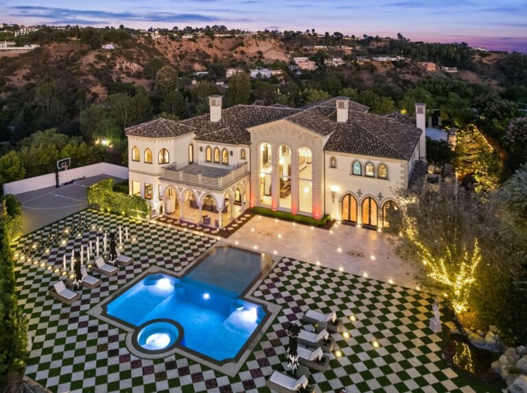 Breathtaking Italian-Inspired Estate in Beverly Hills showcases the Ultimate Luxury Lifestyle Asking for $20,492,600