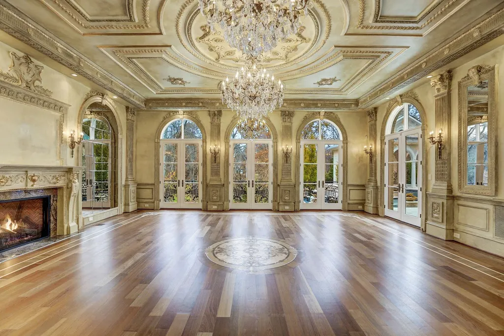 Step into the realm of enchantment at 9641 Georgetown Pike, Great Falls, VA 22066, where Le Chateau de Lumiere awaits. This extraordinary mansion spans over 24,000 square feet and showcases an architectural marvel of elegance and exquisite craftsmanship. From the charming rooms to the lavish custom elements, every detail has been meticulously designed to create a timeless masterpiece.