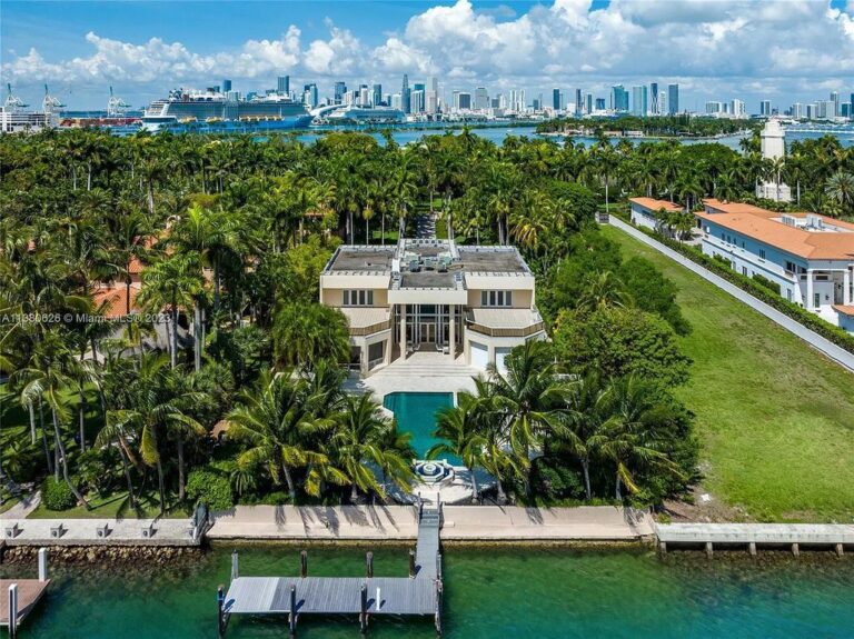 A Closer Look at the 37.5 Million Star Island Drive Residence in Miami