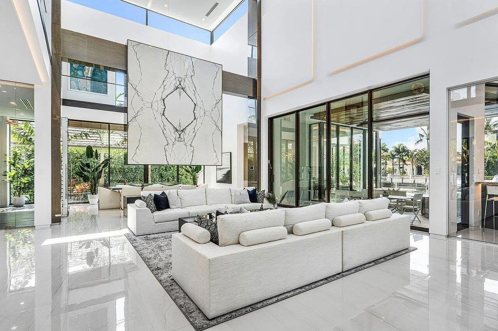 Discover 650 Tern Point Circle, Boca Raton, Florida—a stunning waterfront estate in The Sanctuary. This brand-new residence offers 6 beds, 10 baths, and 8,826 sq ft. With bright Southern Exposure, soaring ceilings, and elegant design, it's a true masterpiece.