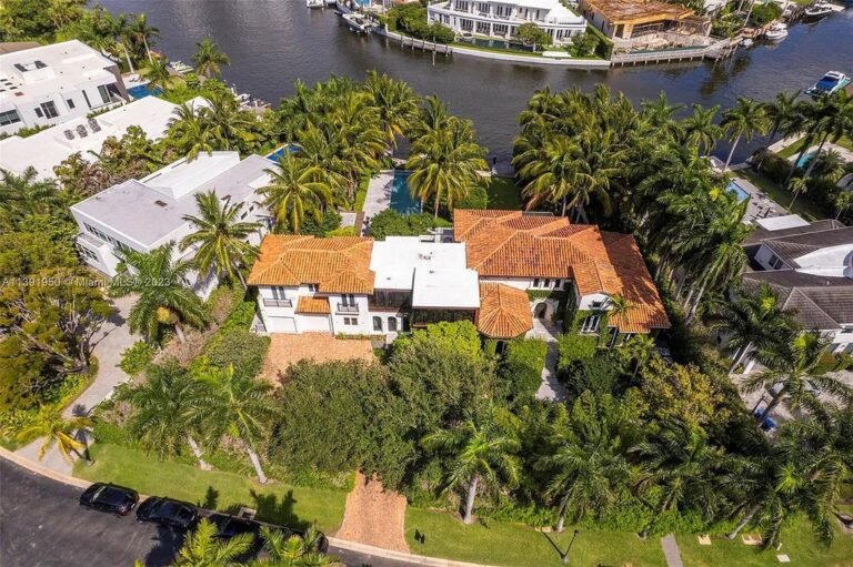 Amazing 7,755 Square Foot Home in Golden Beach with a Private Dock and Luxury Retreat is Asking $20.9 Million