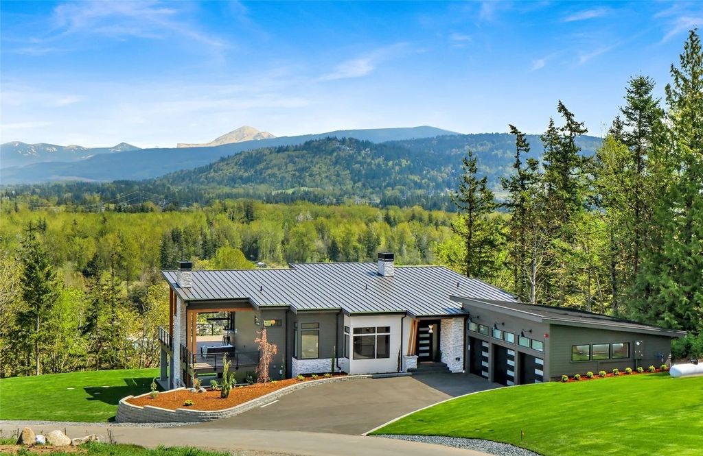 Bellingham, WA Home with Spectacular Mountain Views Hits Market at $2.2M