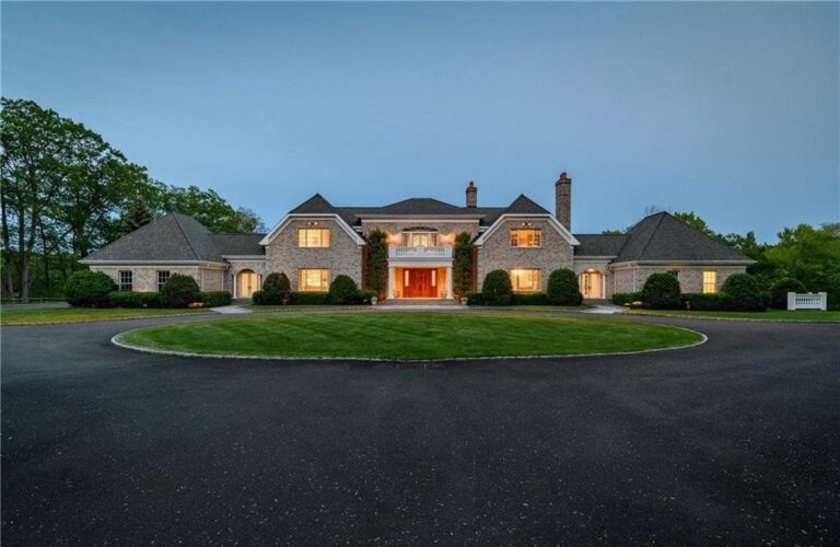 Exceptional Private Peninsula Estate on Taunton Lake, CT 900 Feet of Shoreline, Captivating 180