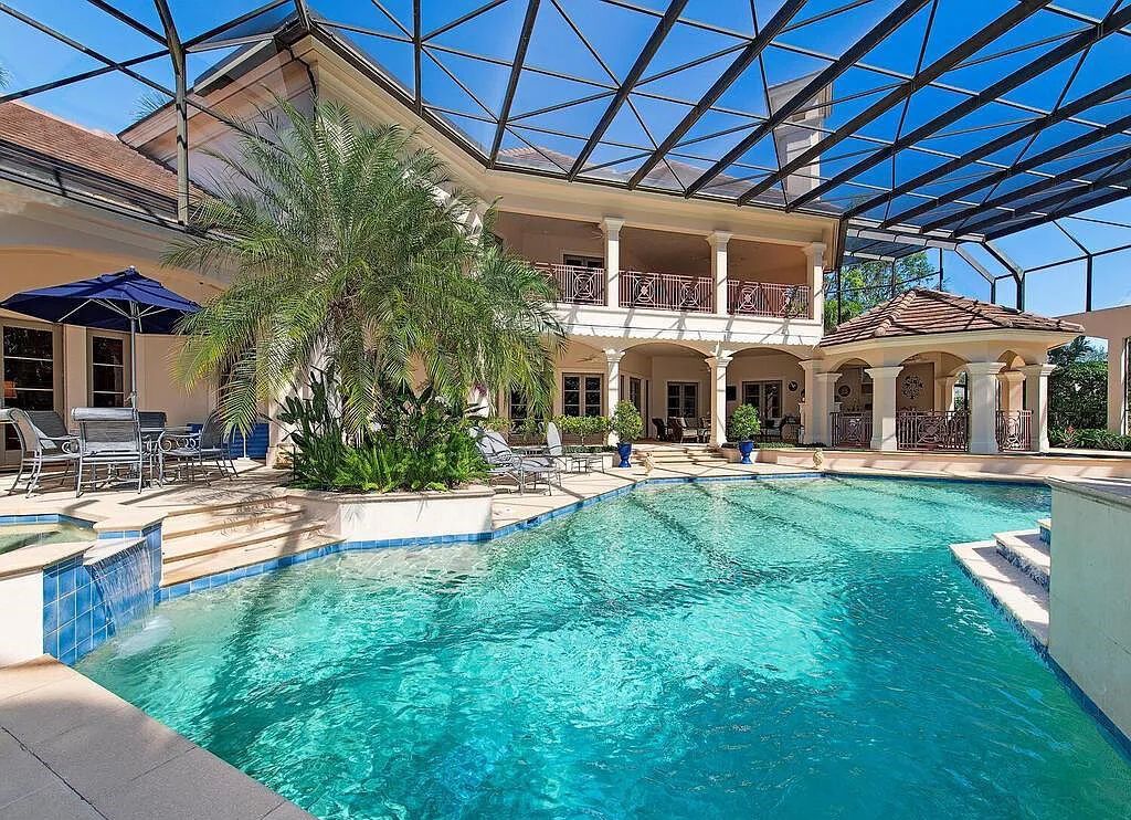 Luxury living awaits at 6947 Verde Way, Naples, Florida. This stunning 5-bedroom, 6-bathroom home sits on 1.09 acres and boasts an oversized lot, stunning architecture, and an impeccable floor plan.