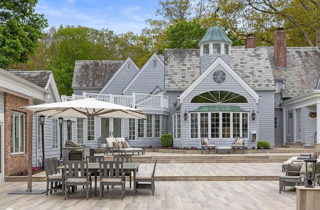 Explore a Private Gated Estate Full of Rich History and Architectural Wonders in Saint James, NY - Available for $15.75M