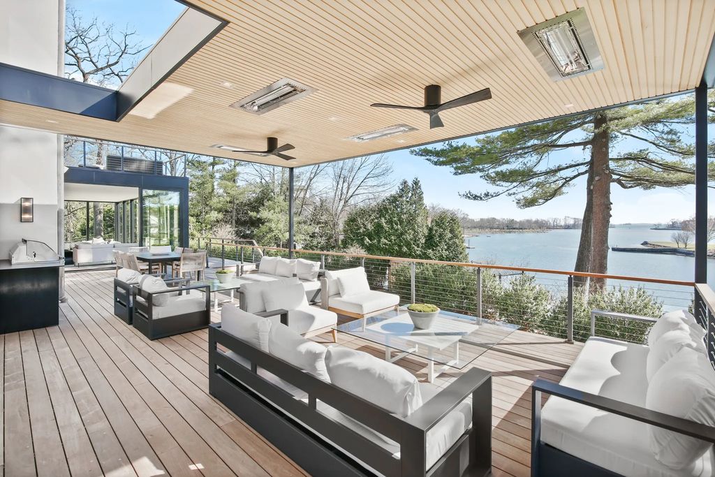 Greenwich, CT Resort-Like Aerie with Stunning Water Views for Sale at $27.95M