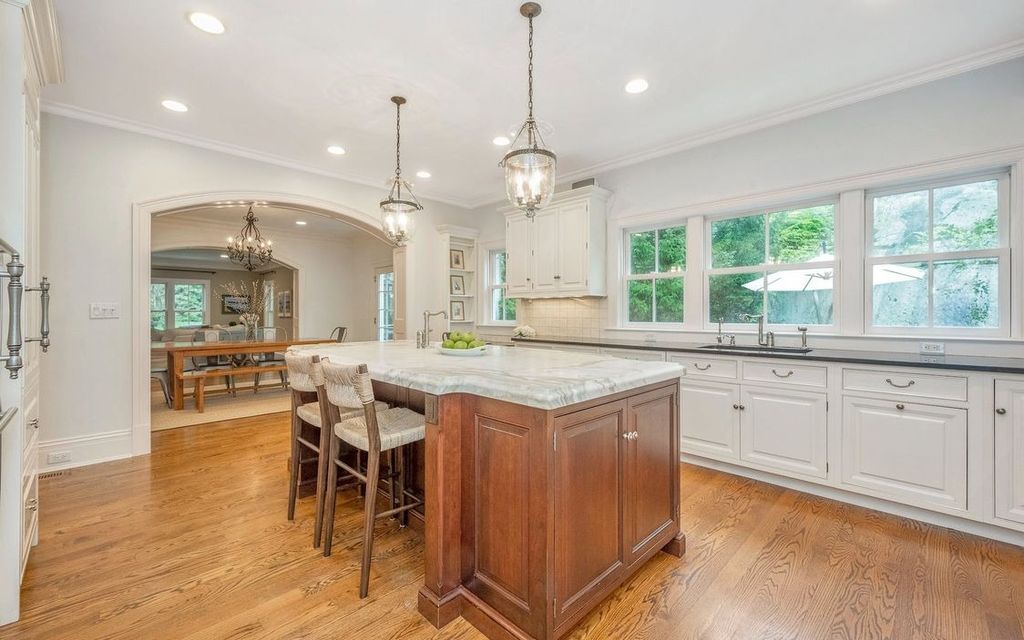 Immaculate and Grand Home with Impressive Living Space for Sale in Greenwich, CT for $4.1M