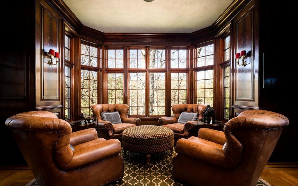 Luxurious $13.9M Property in Gladwyne, PA Surrounded by Serene Greenery and Grand Architecture with Top-Notch Amenities