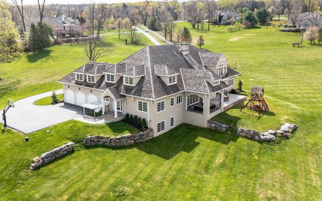 Luxurious Retreat: Discover a Stunning Custom-Built Home on 13+ Acres of Serene Beauty in Malvern, PA Priced at $2.75M