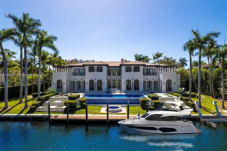 Luxurious Waterfront Mansion in Coral Gables Hits the Market for $29.8 Million
