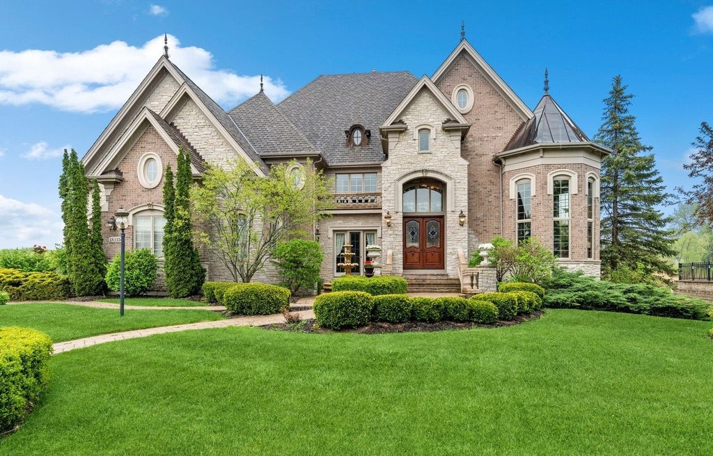 Luxury, Quality, and Comfort Combined: Captivating Custom Home in Prairie Lakes, St. Charles, IL Available for $2.35M