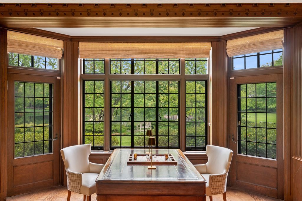 Meticulously Redesigned English Manor Estate in Winnetka, IL: Listed at $5.499 Million