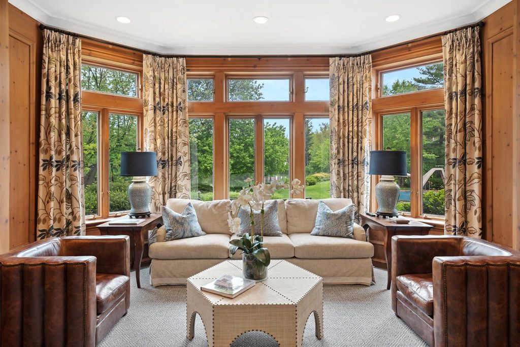 Meticulously Redesigned English Manor Estate in Winnetka, IL: Listed at $5.499 Million