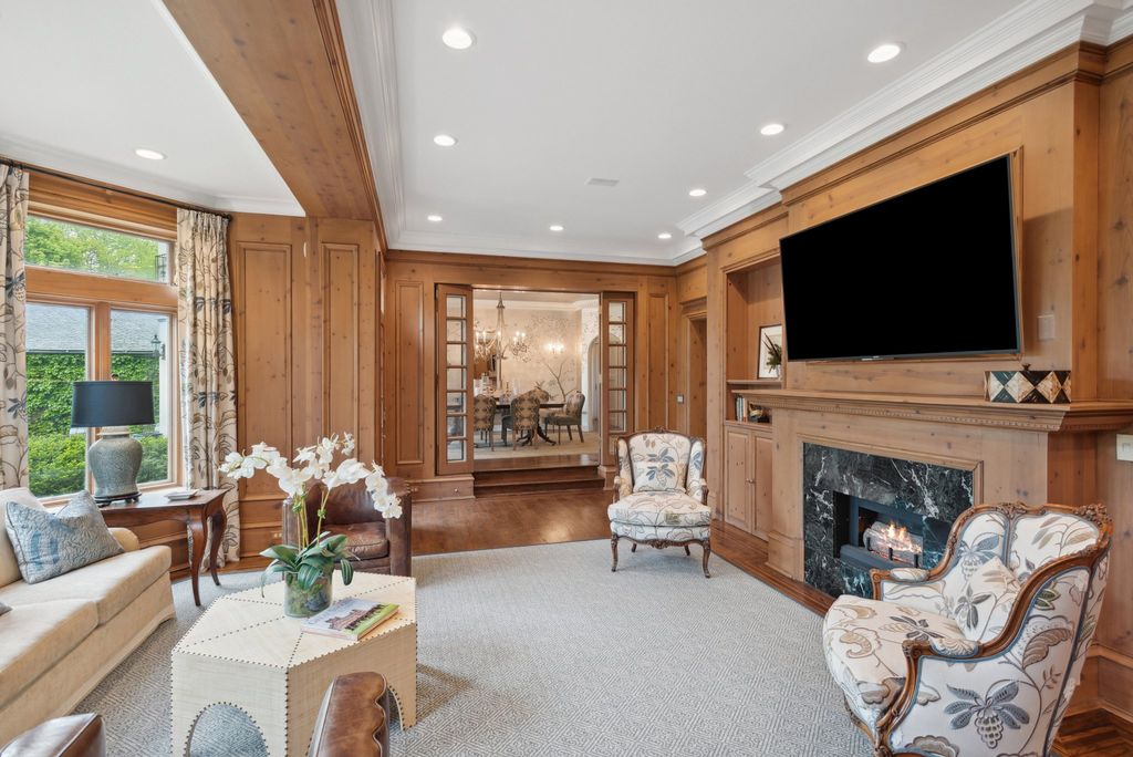 Meticulously Redesigned English Manor Estate in Winnetka, IL: Listed at $5.499 Million