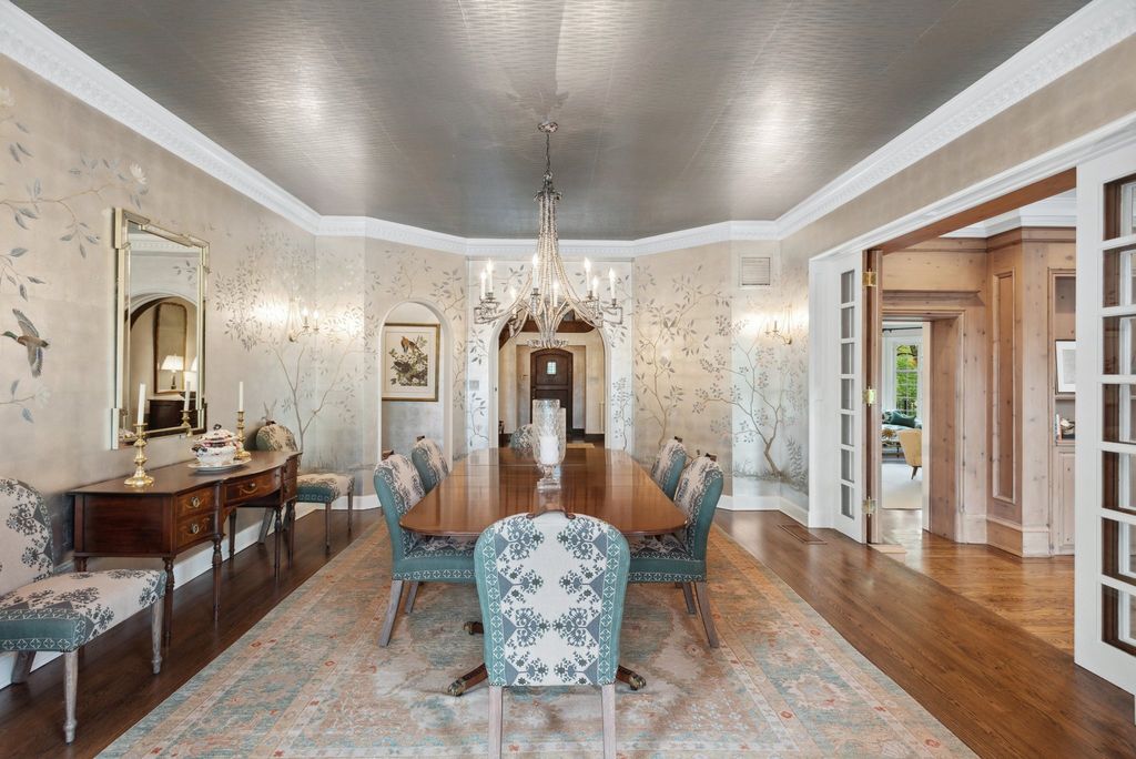 Meticulously Redesigned English Manor Estate in Winnetka, IL: Listed at $5.499 Million