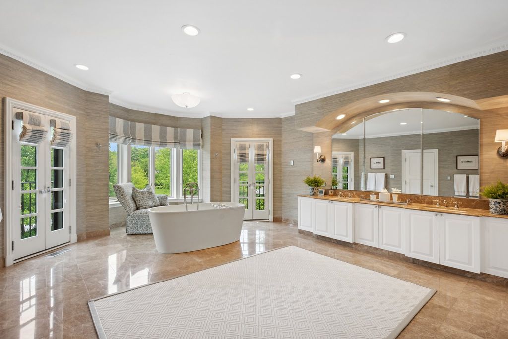 Meticulously Redesigned English Manor Estate in Winnetka, IL: Listed at $5.499 Million