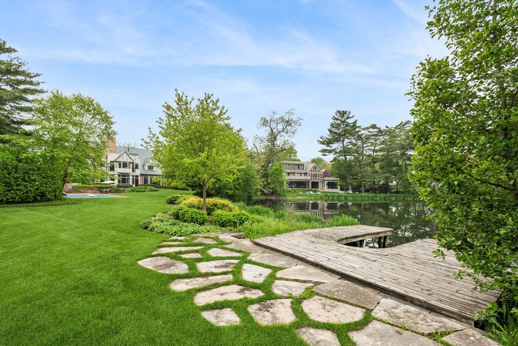 Meticulously Redesigned English Manor Estate in Winnetka, IL: Listed at $5.499 Million