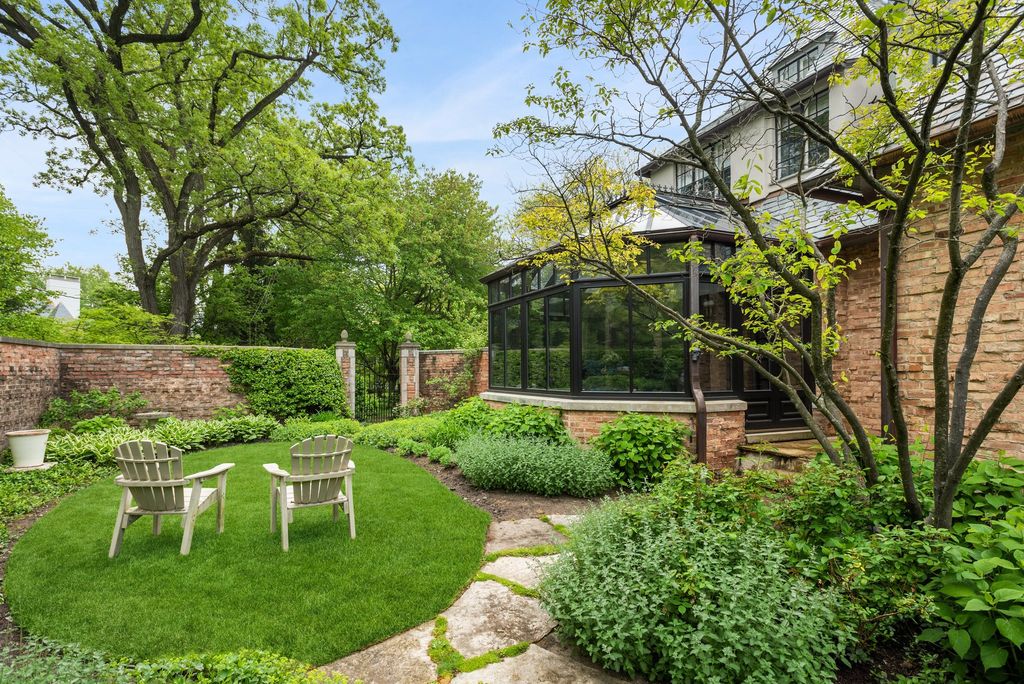 Meticulously Redesigned English Manor Estate in Winnetka, IL: Listed at $5.499 Million