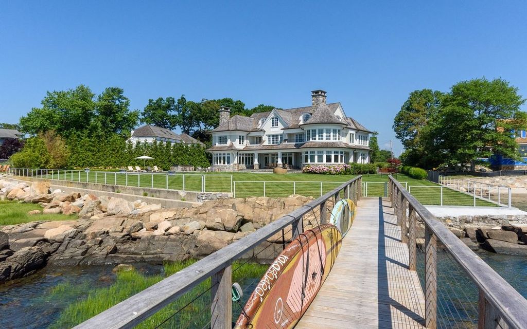 Private Island Paradise in Darien, CT: Experience Unparalleled Waterfront Living for $13.6M