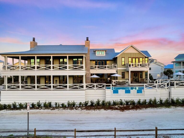 Step into History and Luxury with The Grayton House in Santa Rosa Beach Asking $9.3 Million