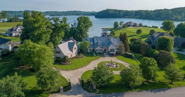 Stunning French Country Waterfront Home in Louisville, TN Available for $5.5 Million