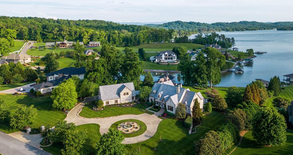 Stunning French Country Waterfront Home in Louisville, TN Available for $5.5 Million
