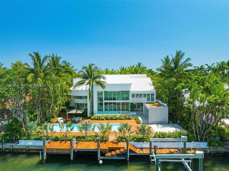 Stunning Key Biscayne Waterfront Home Hits the Market for $23.9 Million as Luxury Living at Its Finest