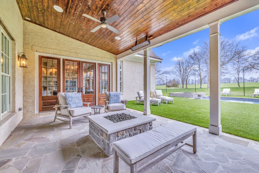 Unparalleled Beauty and Tranquility: Extraordinary Custom Home in Franklin, TN with Unbelievable Sunsets, Offered at $9.5M