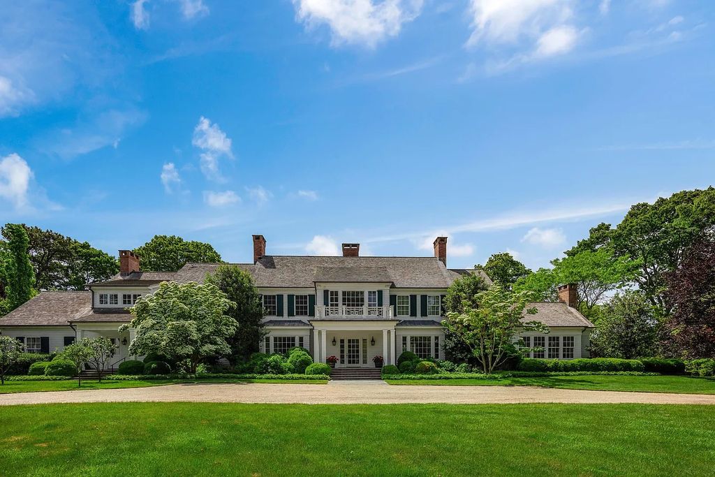 Wainscott, NY Estate with 827 ft. of Water Frontage and Unparalleled Atlantic Ocean Views on the Market for $59.995M