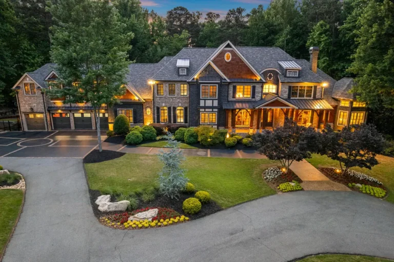 Extraordinary Private Gated Estate with Unparalleled Luxury and Privacy in Marietta, Georgia for Sale at $4,300,000