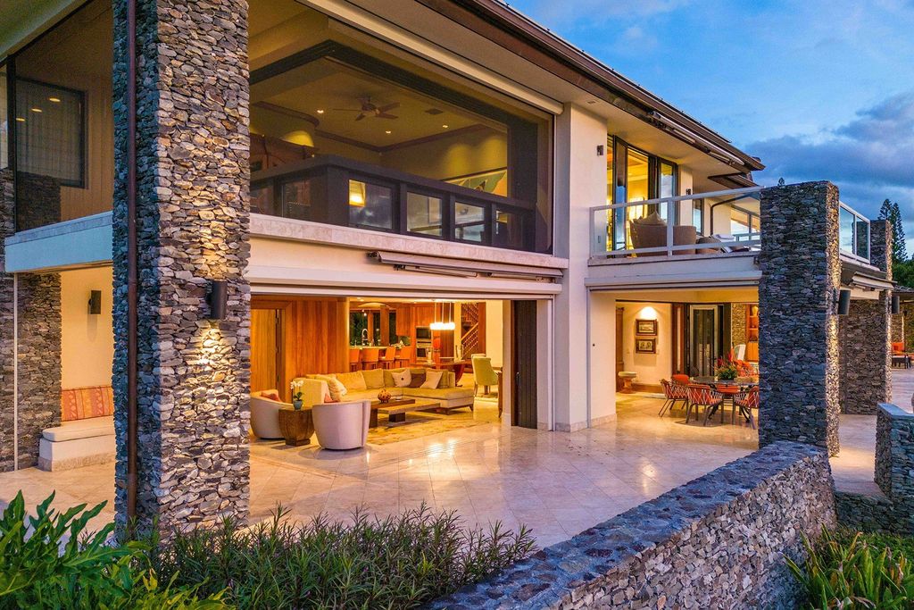 A Diamond of Tranquility and Beauty: Exquisite Lahaina Property Overlooking the Pacific Ocean and Moloka'i Listed at $19.99M