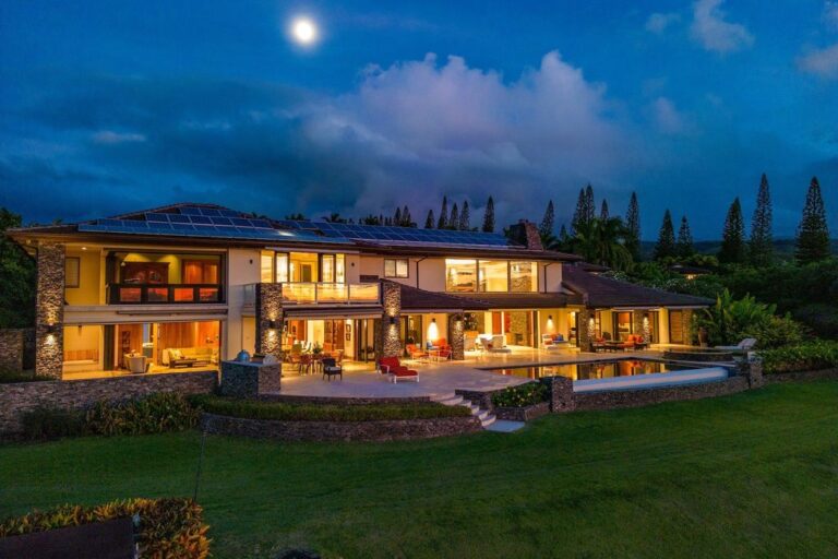 A Diamond of Tranquility and Beauty: Exquisite Lahaina Property Overlooking the Pacific Ocean and Moloka’i Listed at $19.99M