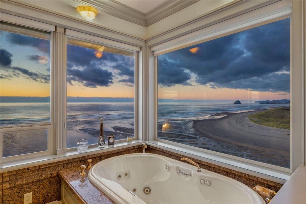Breathtaking Cliffside Retreat with Panoramic Ocean Views on 26 Acres of Natural Beauty in Cloverdale, OR- $10M Listing