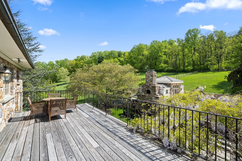 Breathtaking European-Inspired Manor Home on 36.6 Acres with Stunning Countryside Views in Pottstown, PA Asking $4.5M
