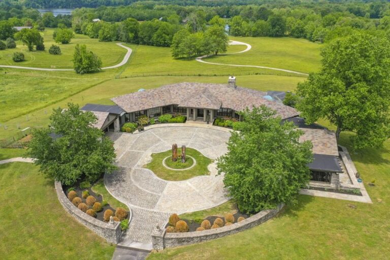 Captivating Tudor Style Ranch Home with Breathtaking Views of Old