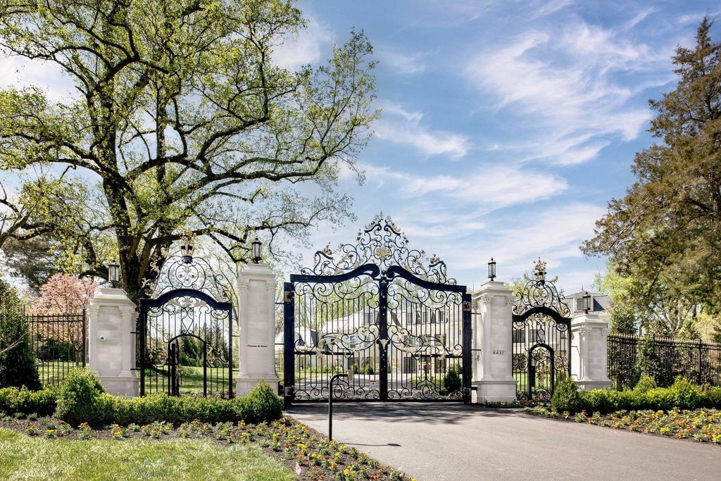 Chateau du Soleil: A Stunning Tribute to 18th Century French Architecture in McLean, VA, Listed at $25M