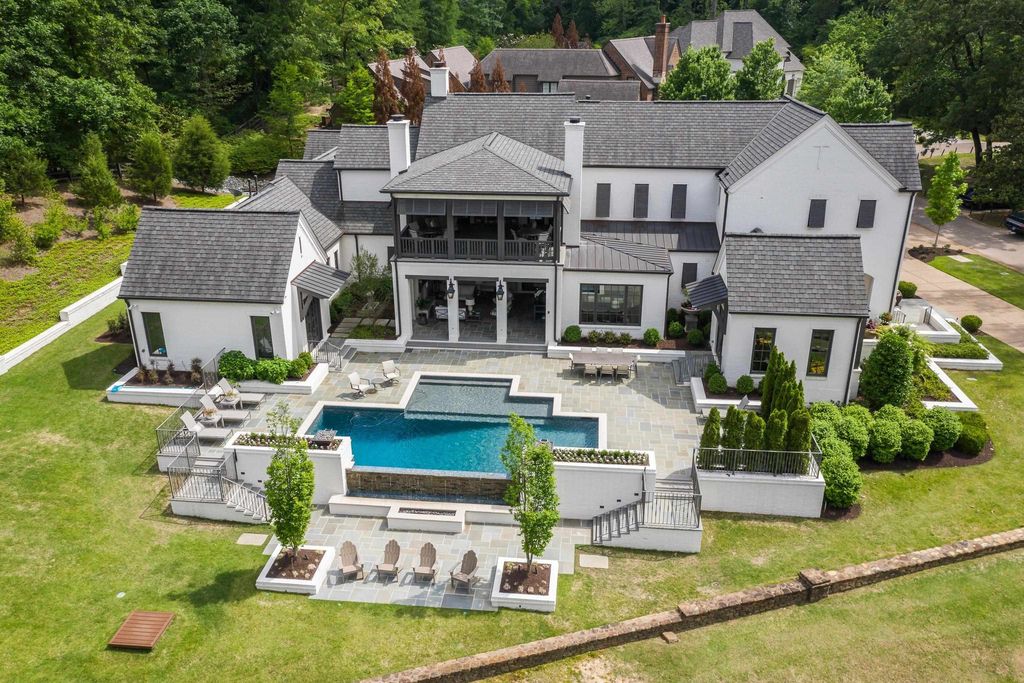 Coastal-Inspired Gem in Germantown, TN - Impeccable Style and Casual Living Asking $3.5M