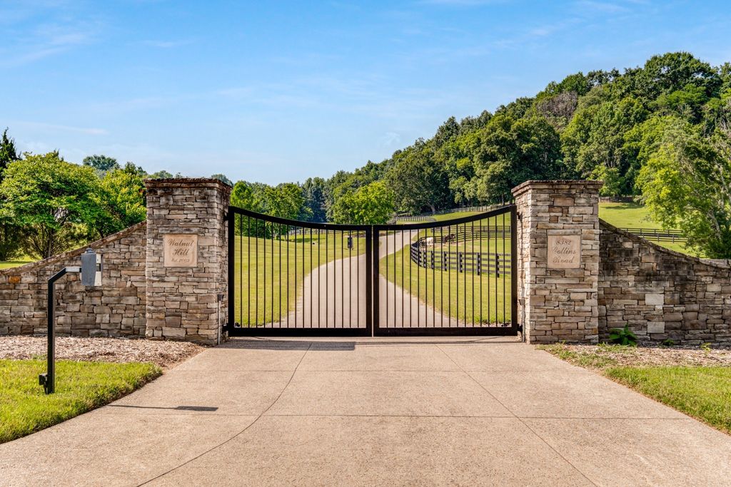 Enchanting Hilltop Estate with Unrivaled Privacy and Scenic Views in Nashville, TN - Listed at $6.95M