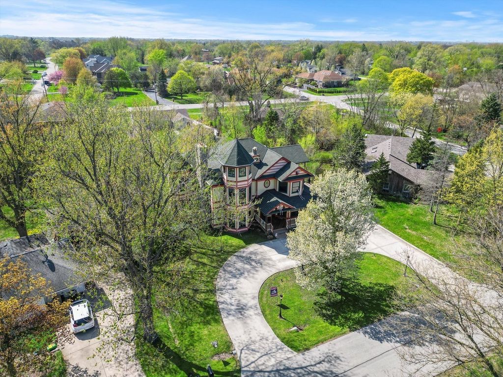 Gorgeous Custom 3-Story Victorian Style Home with Luxury Features in La Grange Highlands, IL Asking $2.65M