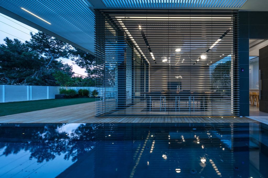 House F creates clean, modern & in-outdoor spaces by A.M.N Architecture