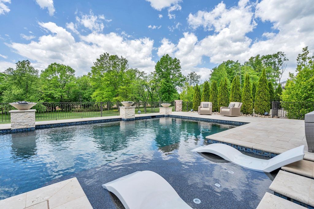 Immaculate Custom-Built Home by McFarland Custom Homes in College Grove, TN, Offering Serene Wooded Views, Priced at $3.49M